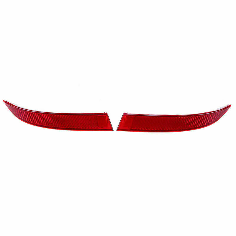2PC Left&Right Side Red Rear Bumper Tail Reflector Light Lamp For BMW X5 E70 LCI