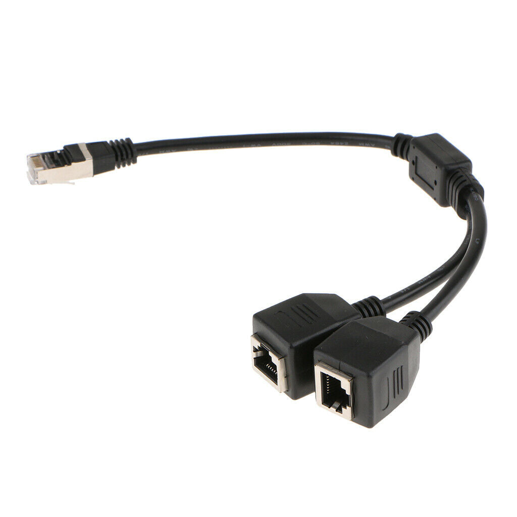 prettyia  Male to 2 Female Splitter Adapter Connector Cable Adapter