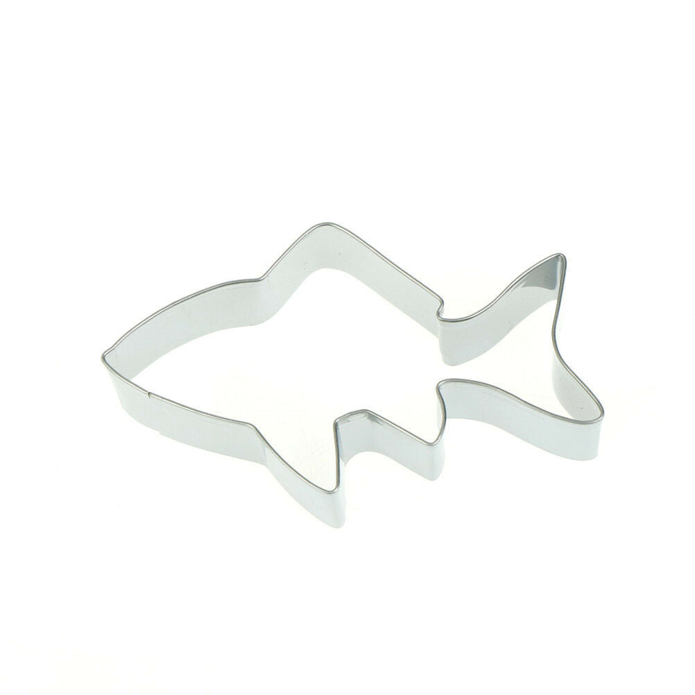fish shaped stainless steel cookie cutter biscuit cutter baking cookies mold  Tt