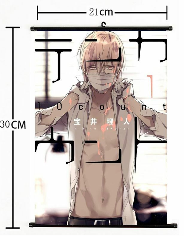 Yaoi 10 Count Rihito Takarai Ten Count Home Decor Poster Wall Scroll Cos 1041