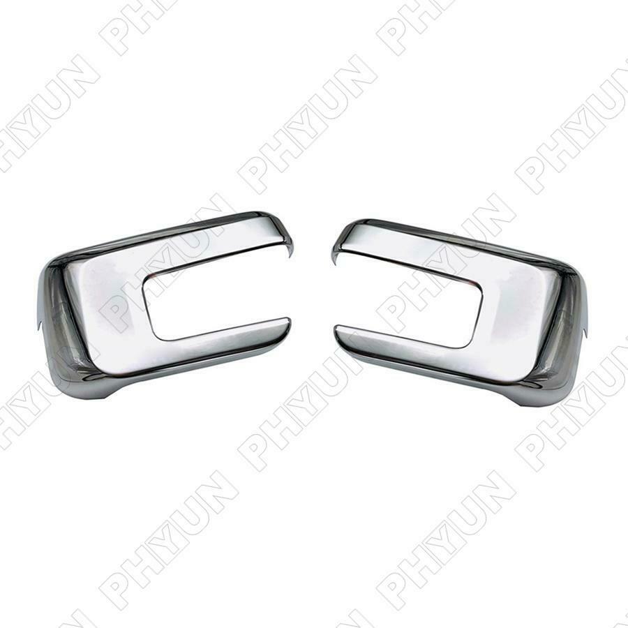 Chrome ABS Car Rear View Side Mirror Covers Trim For Ford F150 F-150 2021-2022