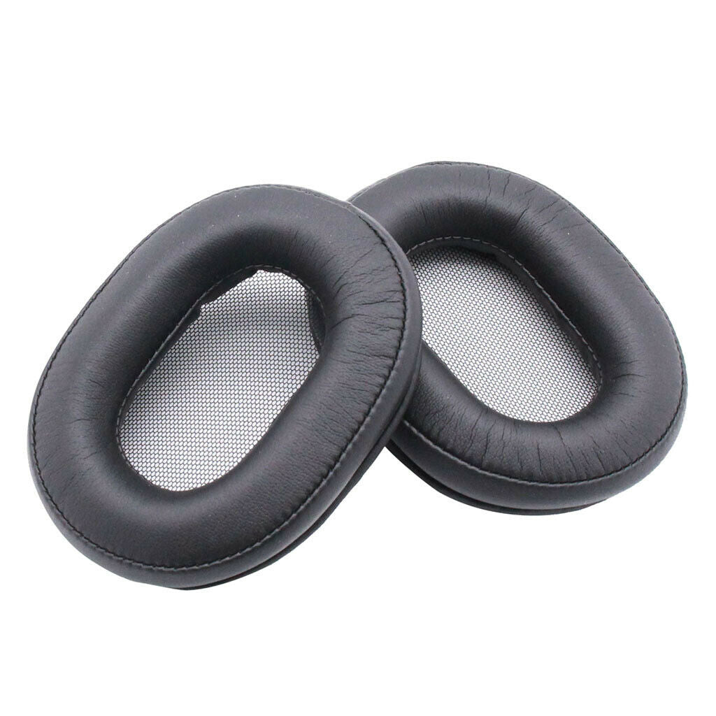 Pair Ear Pads Earpads Spare Part for   MDR-1ABT / MDR-1RBT / MDR-1RNC Black