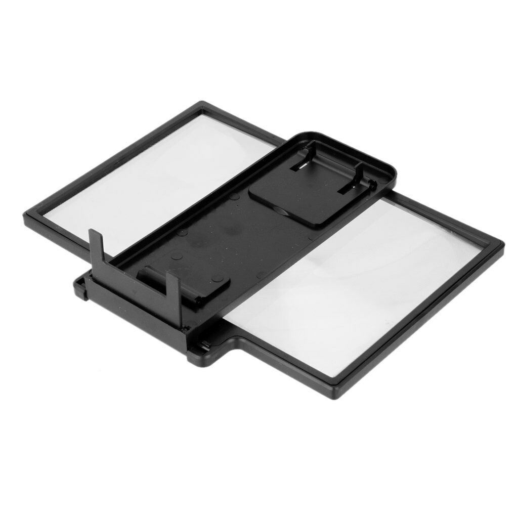 Holder Magnifier Screen Smartphone Projector Without Glass Ideal Child - Black -
