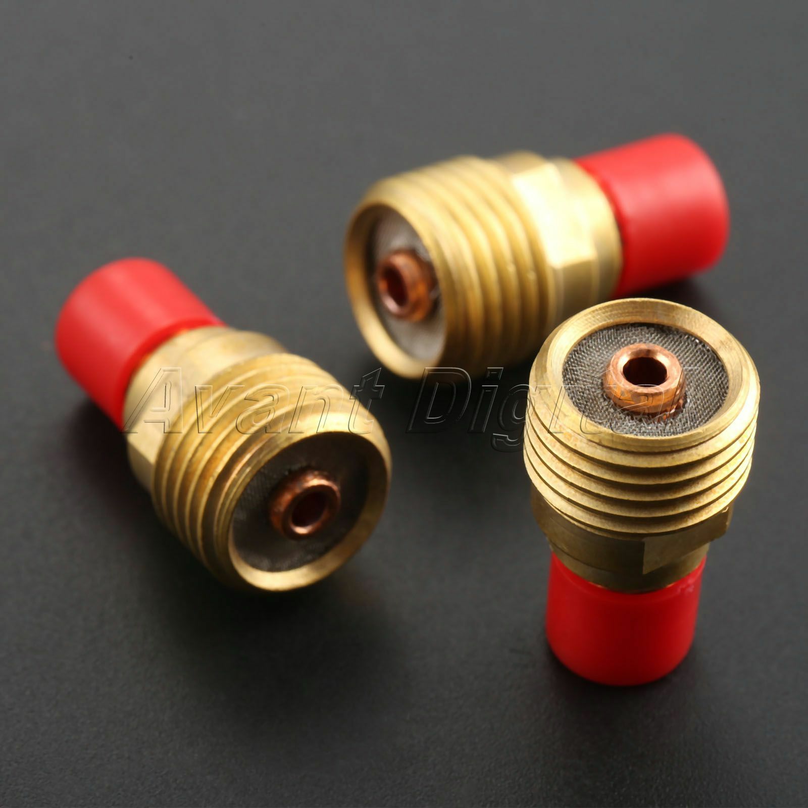 45V44 2.4mm TIG Gas Lens Collet Body SR DB PTA WP 9 20 25 Torch Supplies 3PK