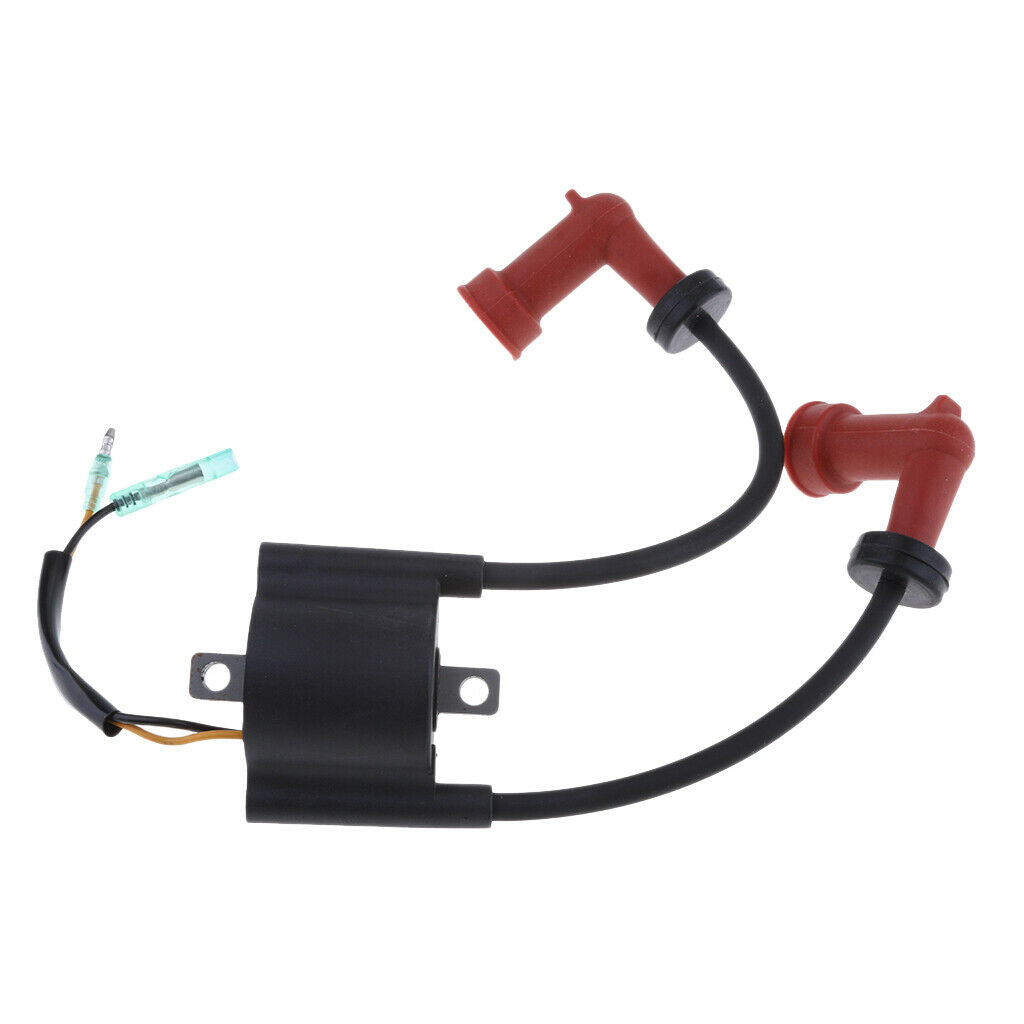 2X 1 Set Plastic CDI Igniter Assy for Yamaha Outboard 15HP 6B4 2 Stroke Engines
