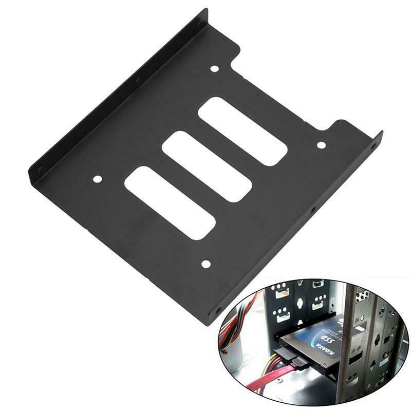 2.5" to 3.5"SSD HDD Metal Adapter Mounting Bracket Hard Drive Holder Dock For PC