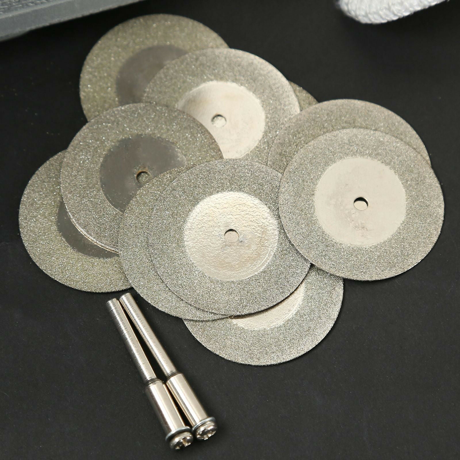 10pcs Diamond Coated Cutting Wheels Saw Blades Disc For  Power Rotary Tool