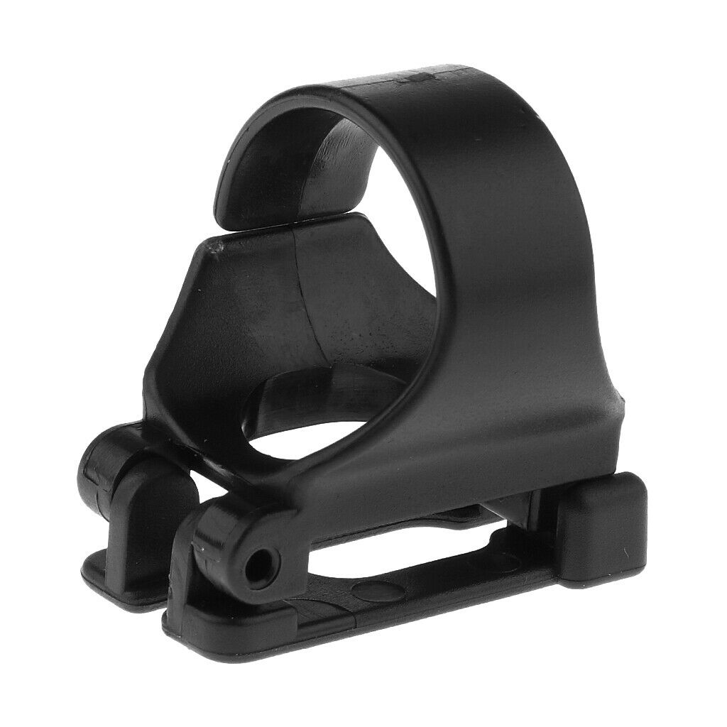 4 Pieces Scuba Diving 1'' Universal Plastic Clip Snorkel Keeper Tube Holder