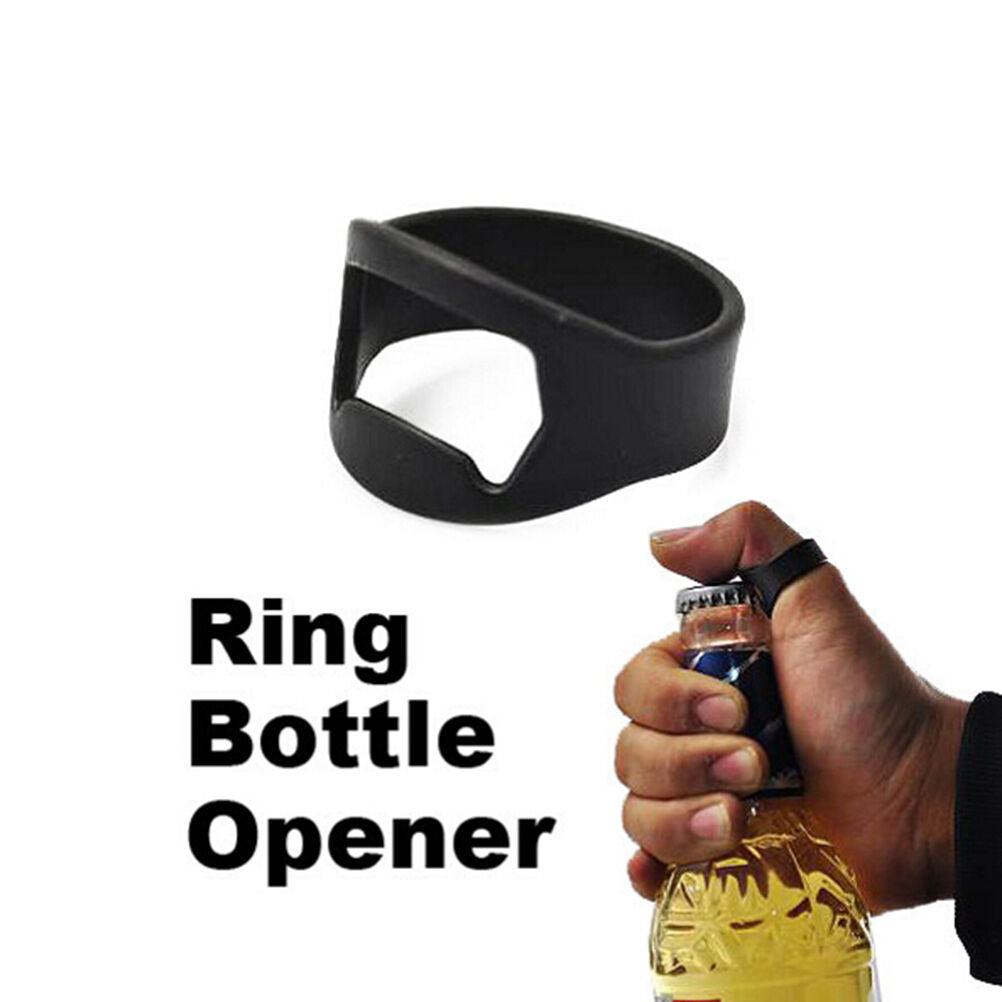 Unique Stainless Steel Finger Ring Bottle Opener Beer Bar Tool BD.l8
