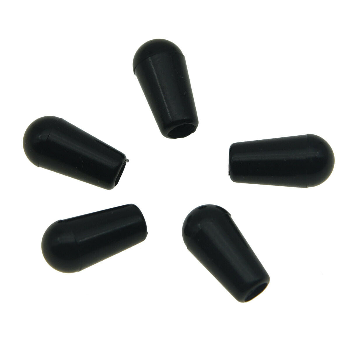 5x USA Spec Guitar Toggle Switch Tips Switch Knob for Gibson/Switchcraft Black