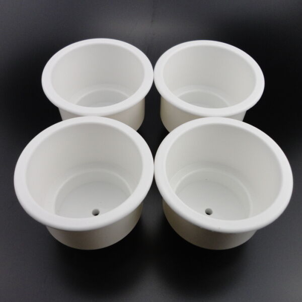 6PCS White Plastic Cup Drink Holder Boat RV  Drinking Cup Holders Good Selling