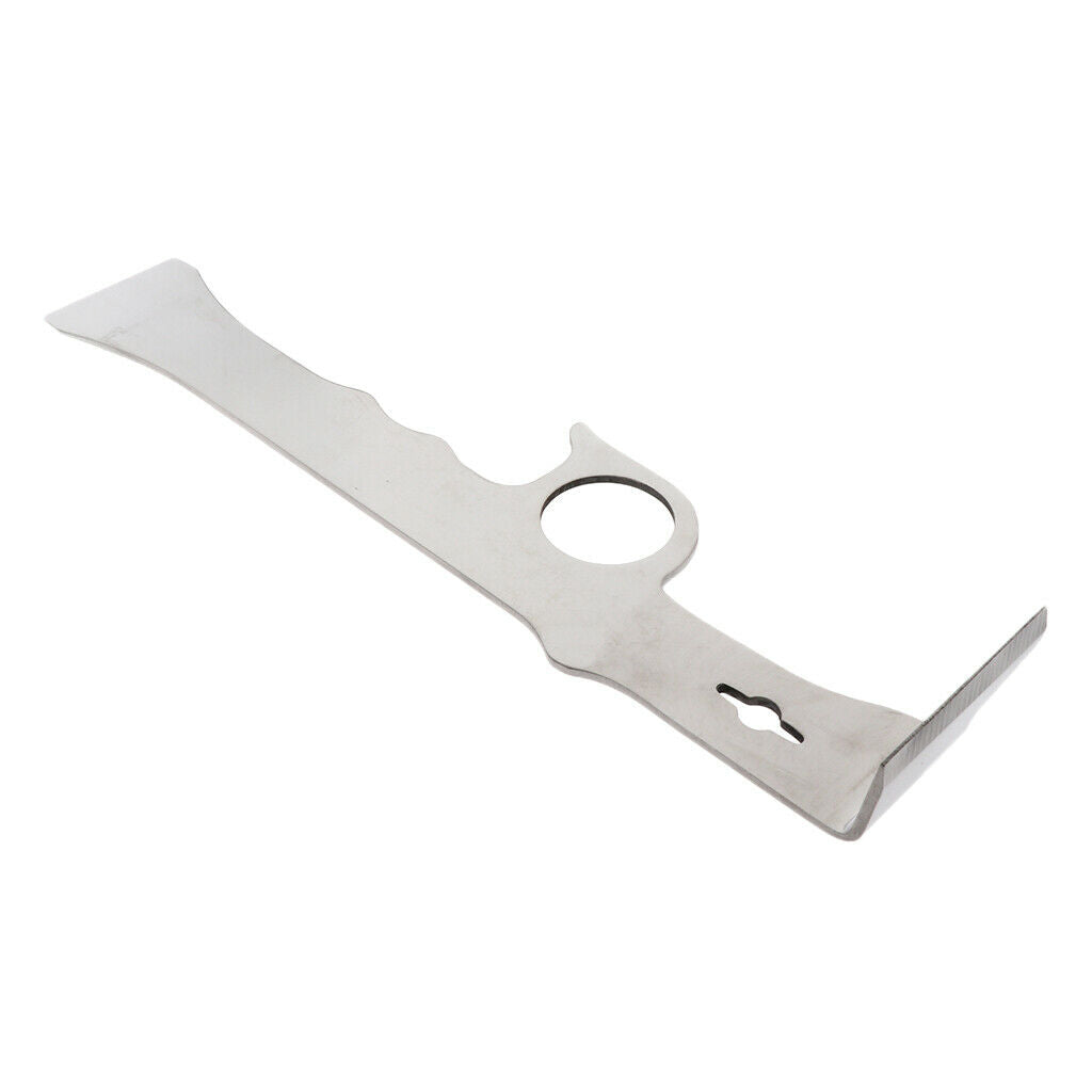 Polished Stainless Steel Beehive Bee Hive Honey Scraper Tool for Beekeepers