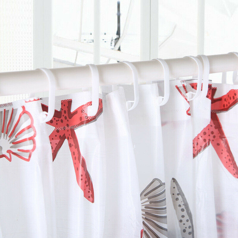 180cm Shower Curtain Partition Waterproof Mildew PEVA Curtain For BathroomP KX