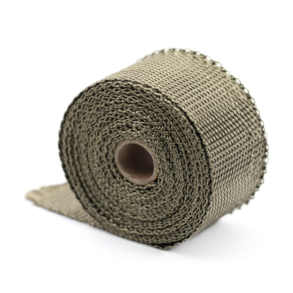 Exhaust Header Pipe Heat Wrap Insulation Shield Tape For SUZUKI DRZ400 DRZ400S/M