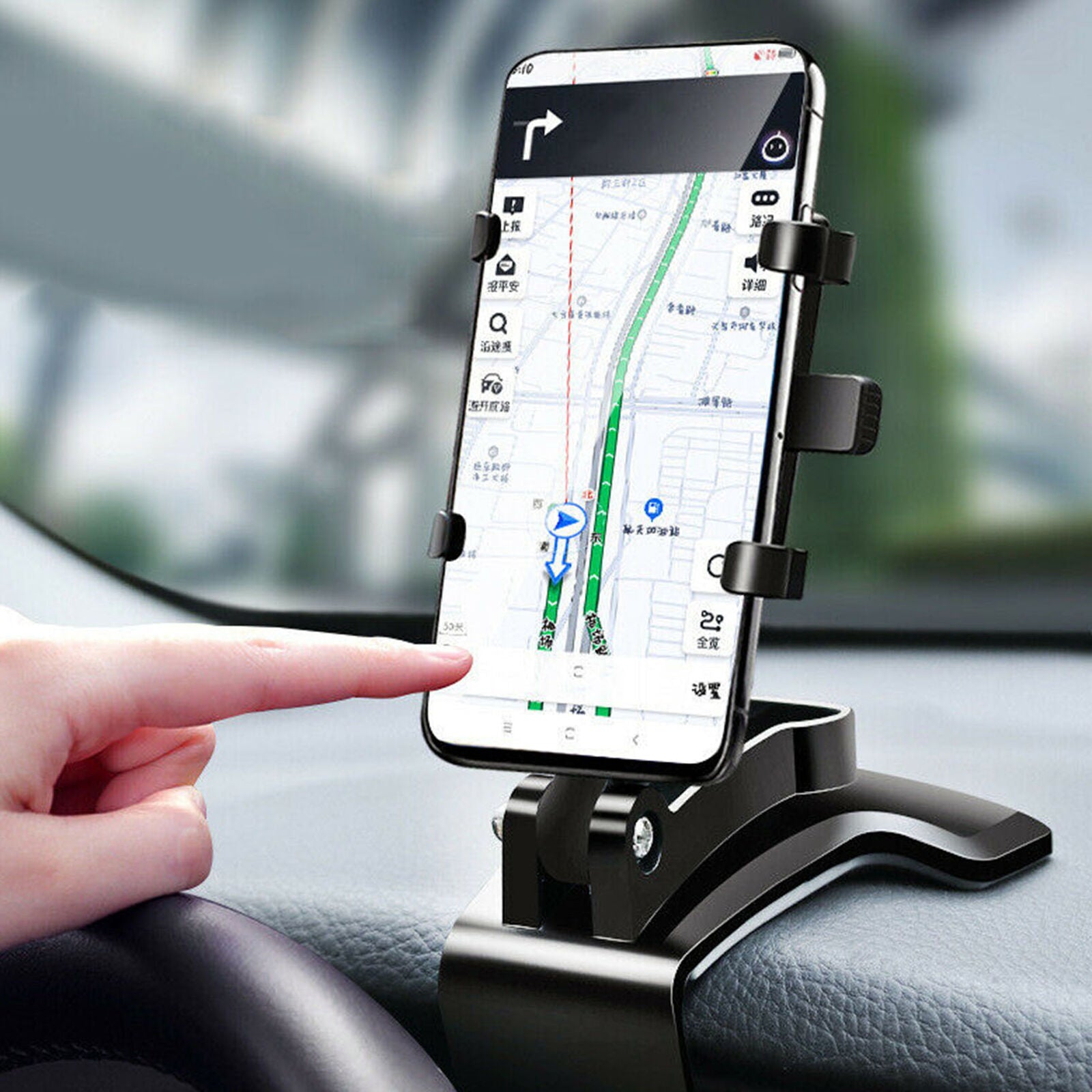 360Â° mobile phone holder car rearview mirror mirror car holder smartphone holder