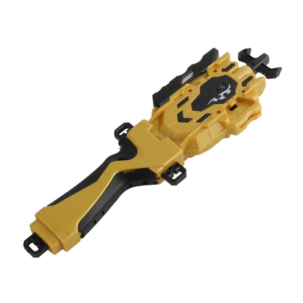 Strong Strike Launcher Yellow Plastic Spinning Top Grip Gyro Accs for Kids