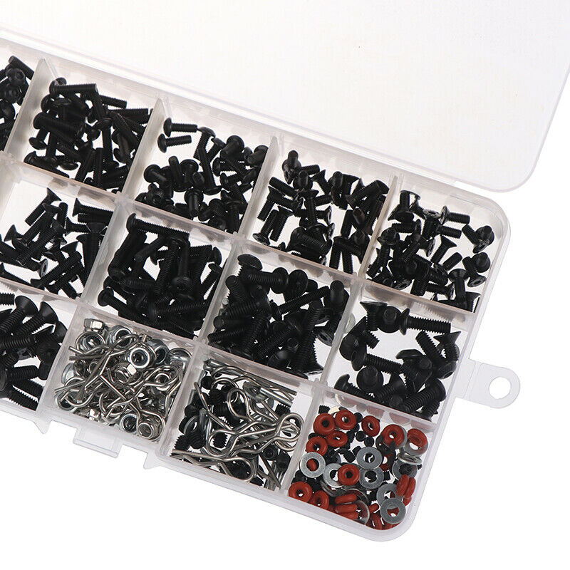 500PCs Repair Tool and Screws Box Set for 1/10 HSP RC .DD