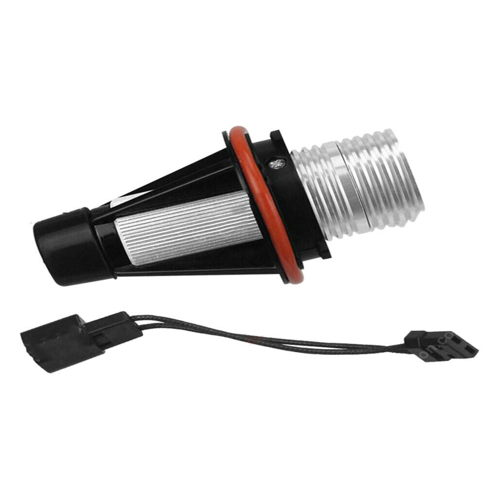 2x 10W Car Angel Eye LED Headlight For BMW E39 E59 E53 E60 E31 E63 E64