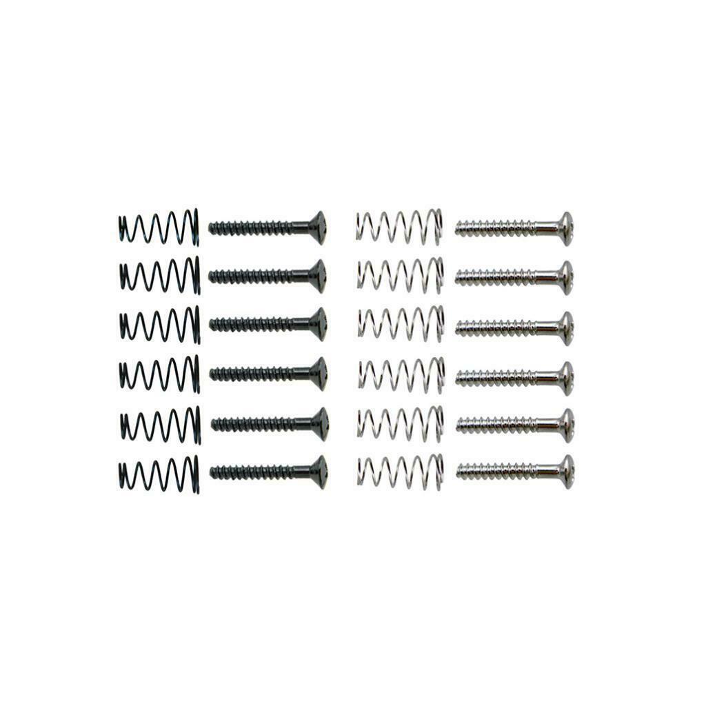 12 Pieces Electric Guitar Single Coil Humbucker Pickup Springs Screws