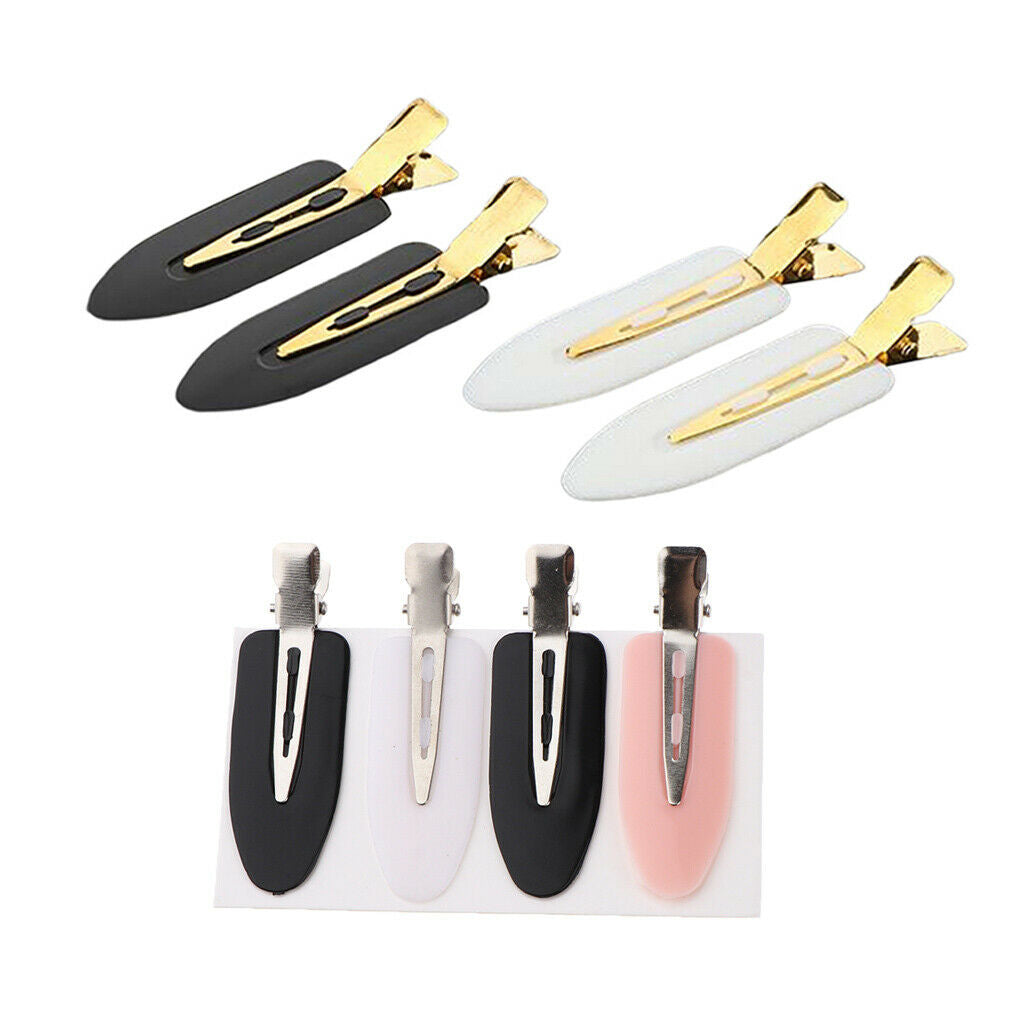 8 Pieces Durable No Bend Hair Clips Barrette Women Styling Tool Clamps