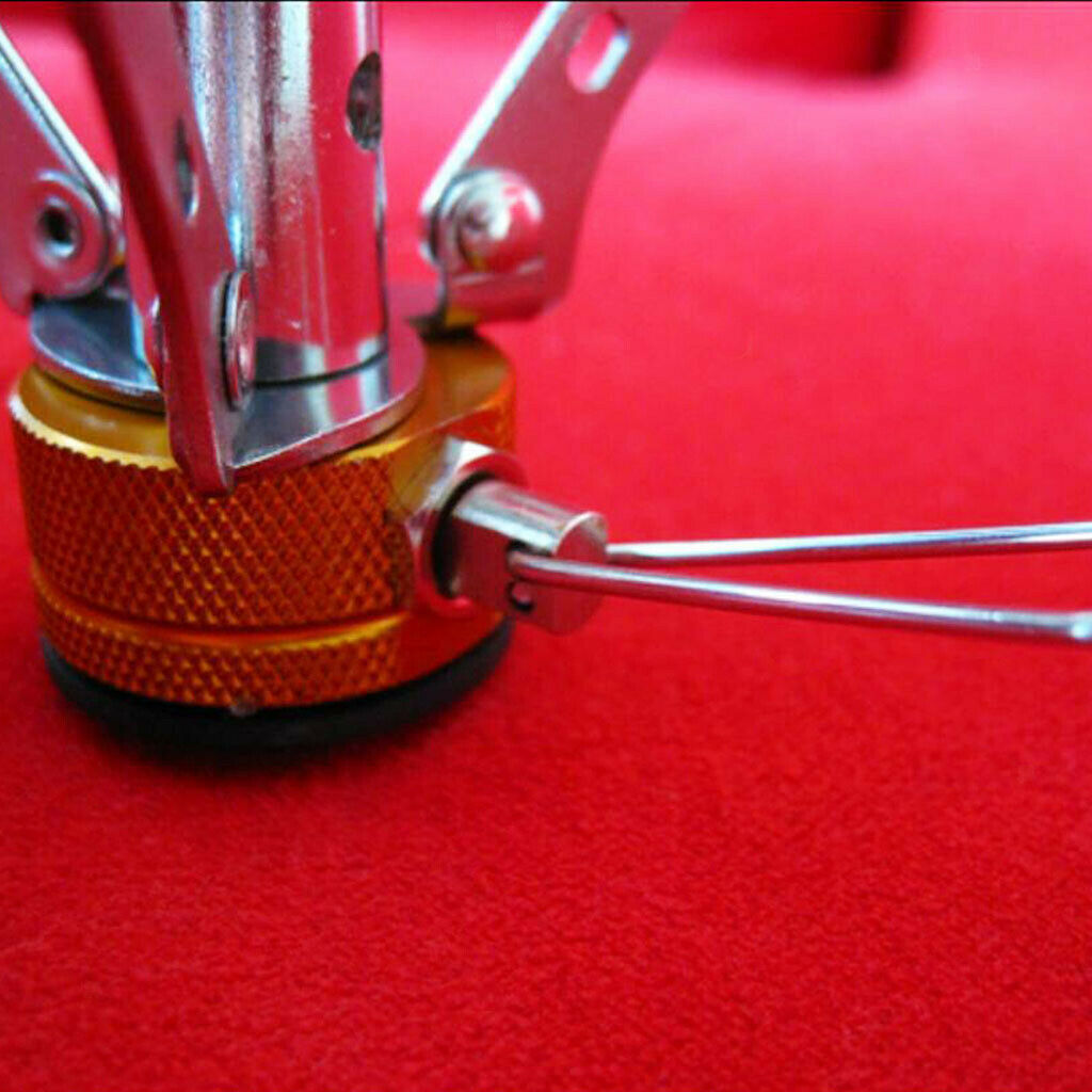 Outdoor Backpacking Canister Travel Camping Stove Burner Folding Bracket