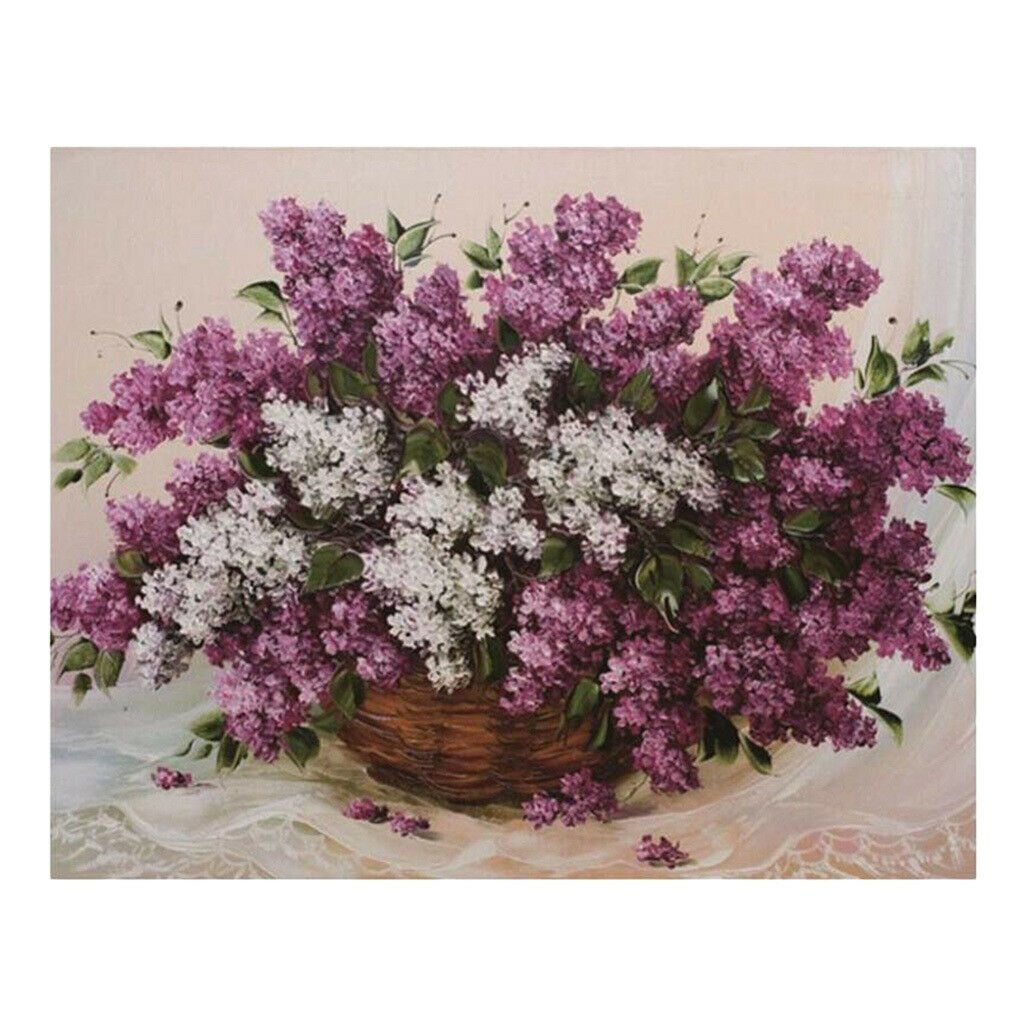 5D Diamond Painting Embroidery Cross Stitch Kit Home Decor Flower 2