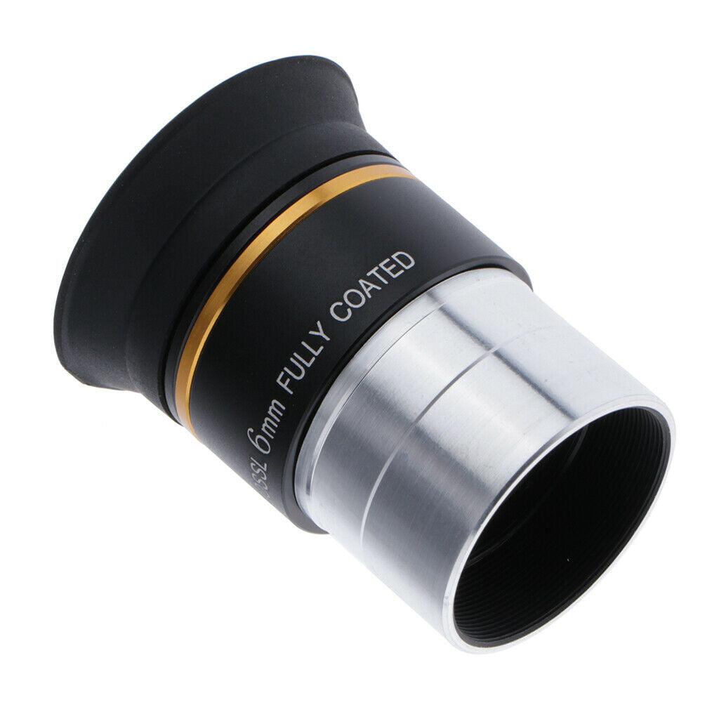 2Pcs 1.25" 4/6mm Eyepiece Fully HD Coated Lens for Astronomical Telescope