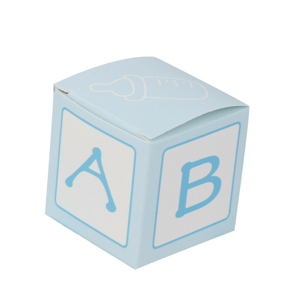 24 PCS Baby Shower Favors - Cute Baby Boy Chocolate Packaging Boxes Candy Gift