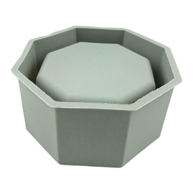 3PCS Flower Pot Silicone Mold DIY Succulents Concrete Plaster Cement Mold