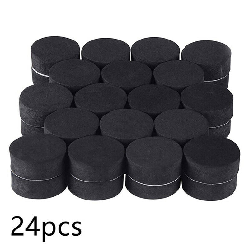 24Pcs Flower Plant Pot Feet Risers Rubber Pot Mat Invisible Plant Pots Risers DF