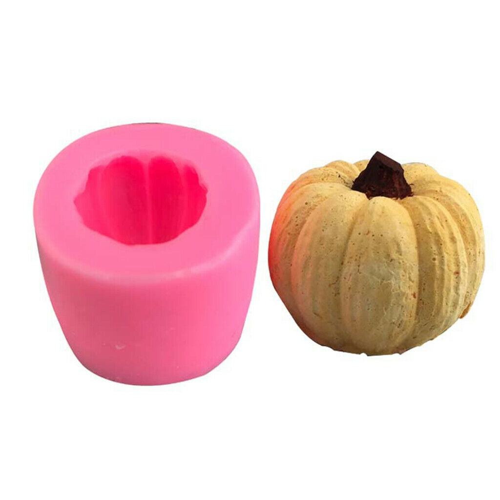 Halloween Pumpkin Mold Silicone Fondant Cake Chocolate Sugarcraft DIY Mould