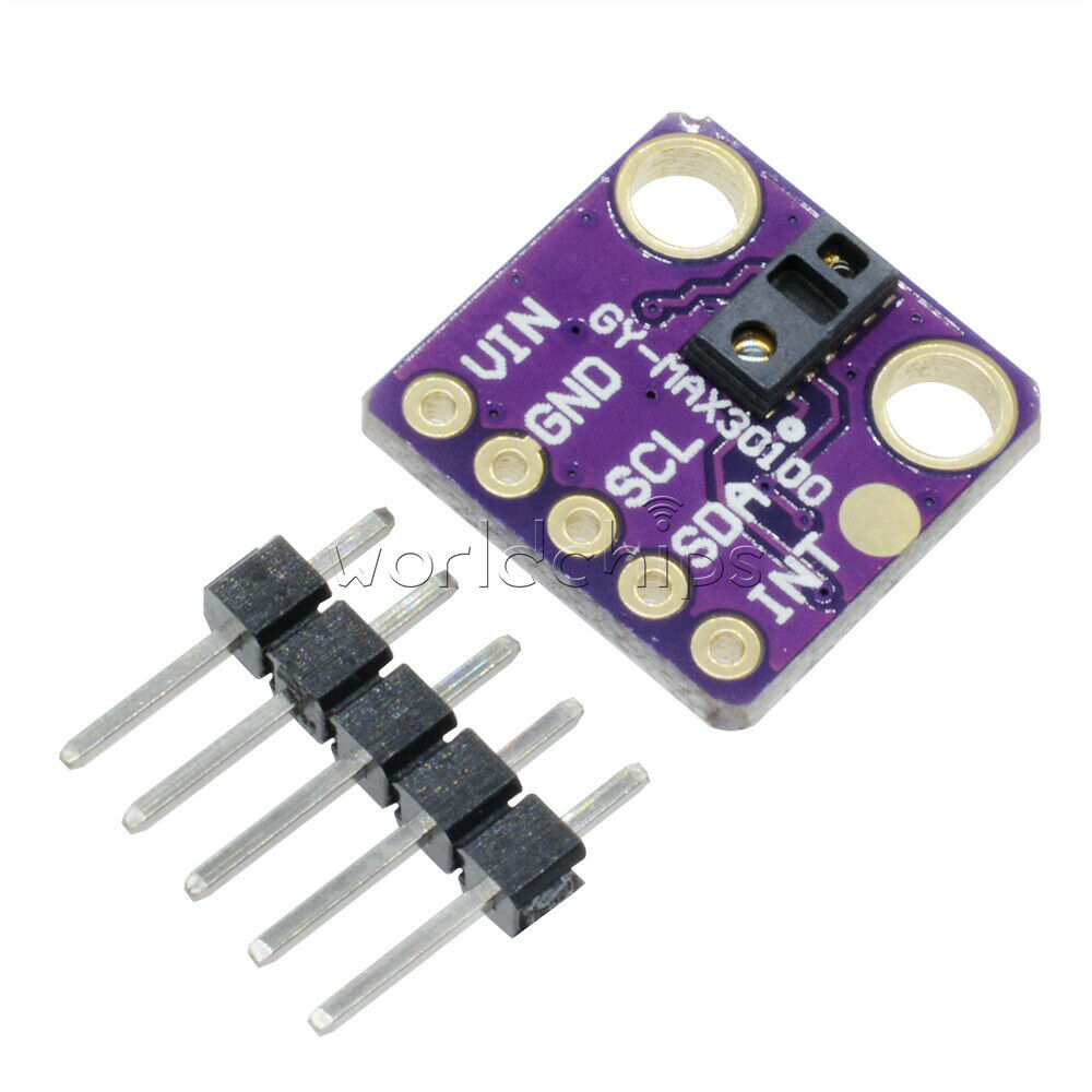 MAX30100 Pulse Oximetry + Heart-rate Click Optical Sensor IR LED Breakout Module