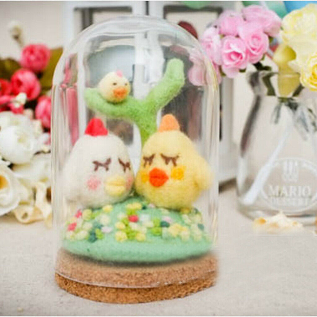 1x Glass Micro Landscape Decor Holder Terrarium Container Bottle Candlestick