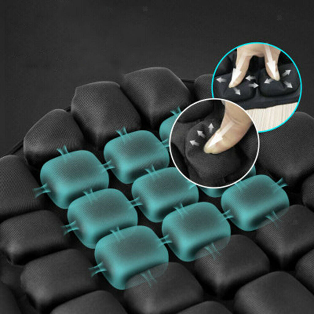 Non-slip Inflatable Motorcycle Seat Cushion Mattress for Comfortable Travel