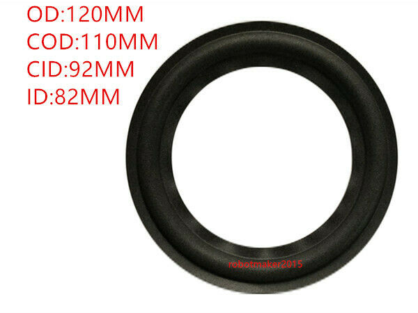 Diameter 120mm Foam Woofer Edge Surrounder Parts For 5" 5 inch Speaker Repair