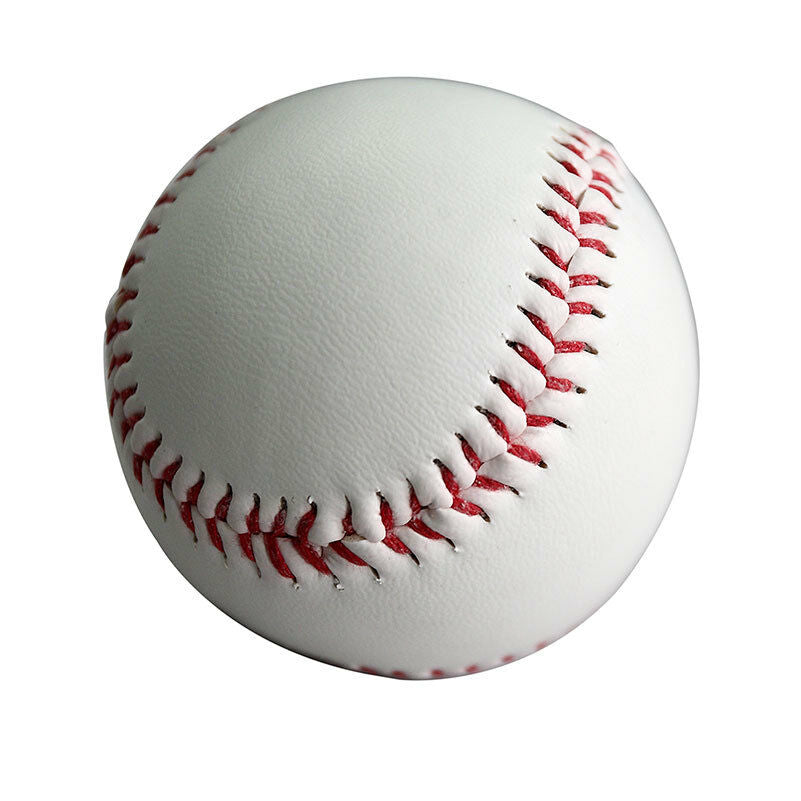 9" Soft Leather Sport Practice & Trainning Base Ball BaseBall Softball New H4DF