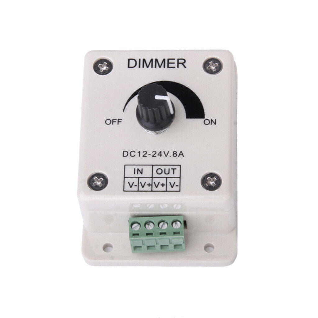 Home Bedroom 12-24V LED Dimming Controller LED Tape Lamps Living Room Decor