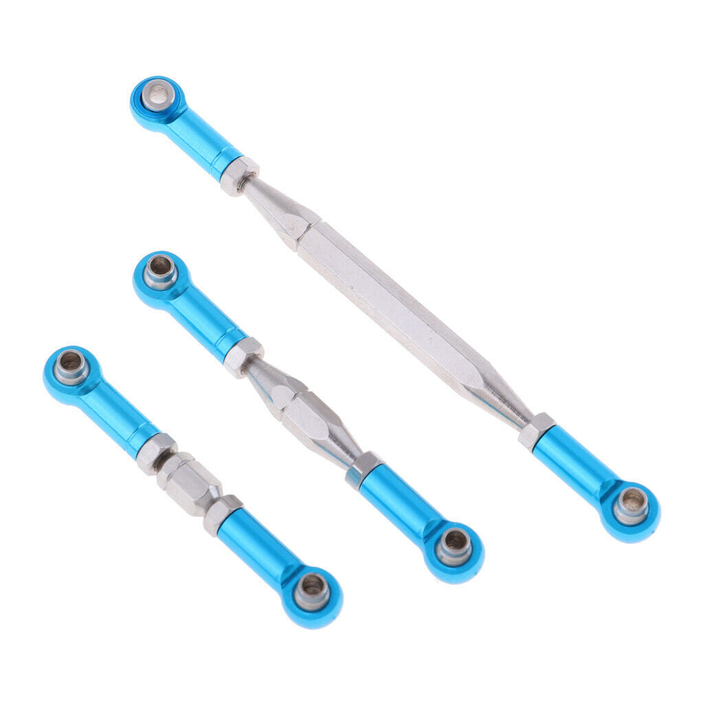 9x Steering Rod Front / Rear Drawbar for Wltoys 12428 FY-03