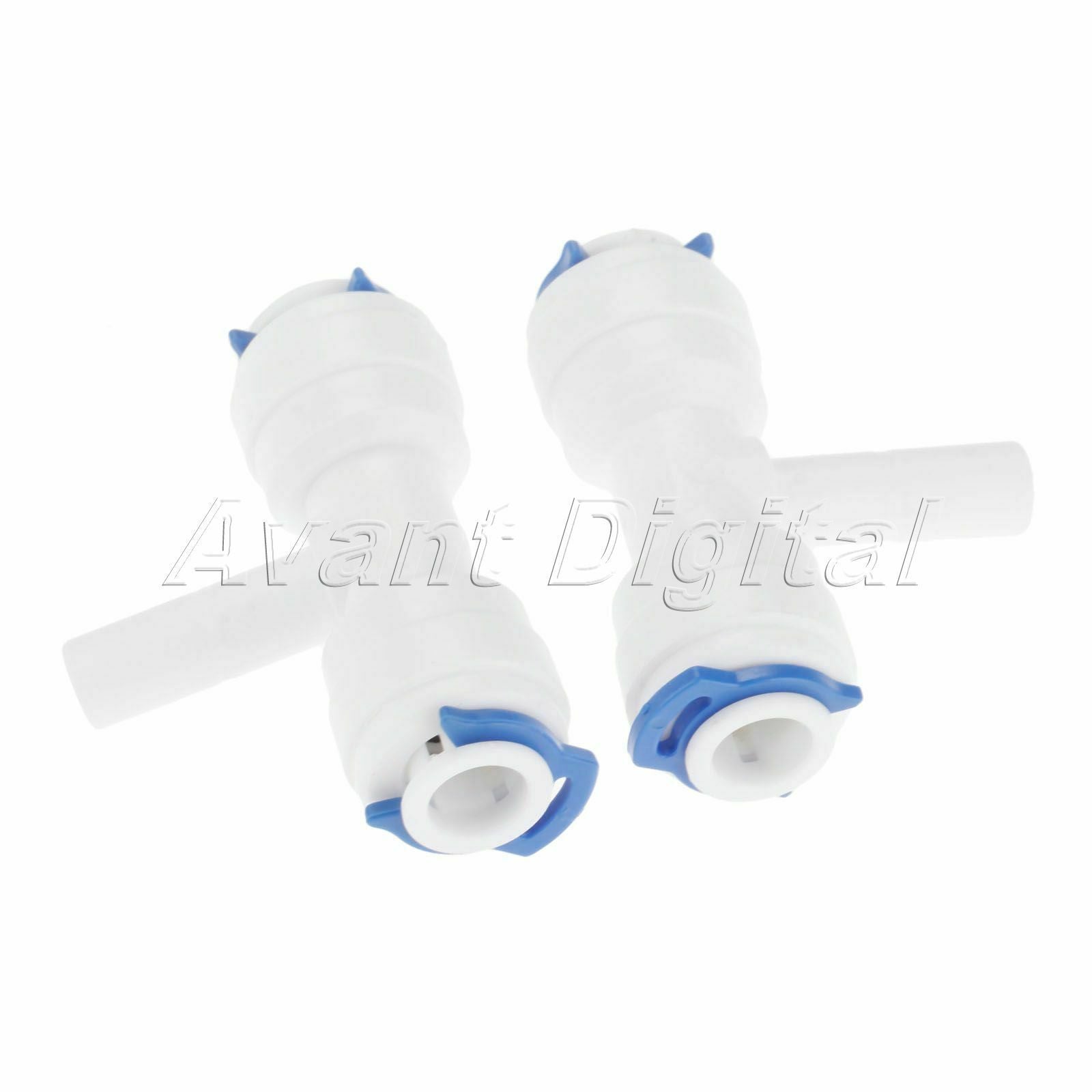 5pcs T Shape Tee Water Filter Connector Reverse Osmosis System Forting 1/4" Hose