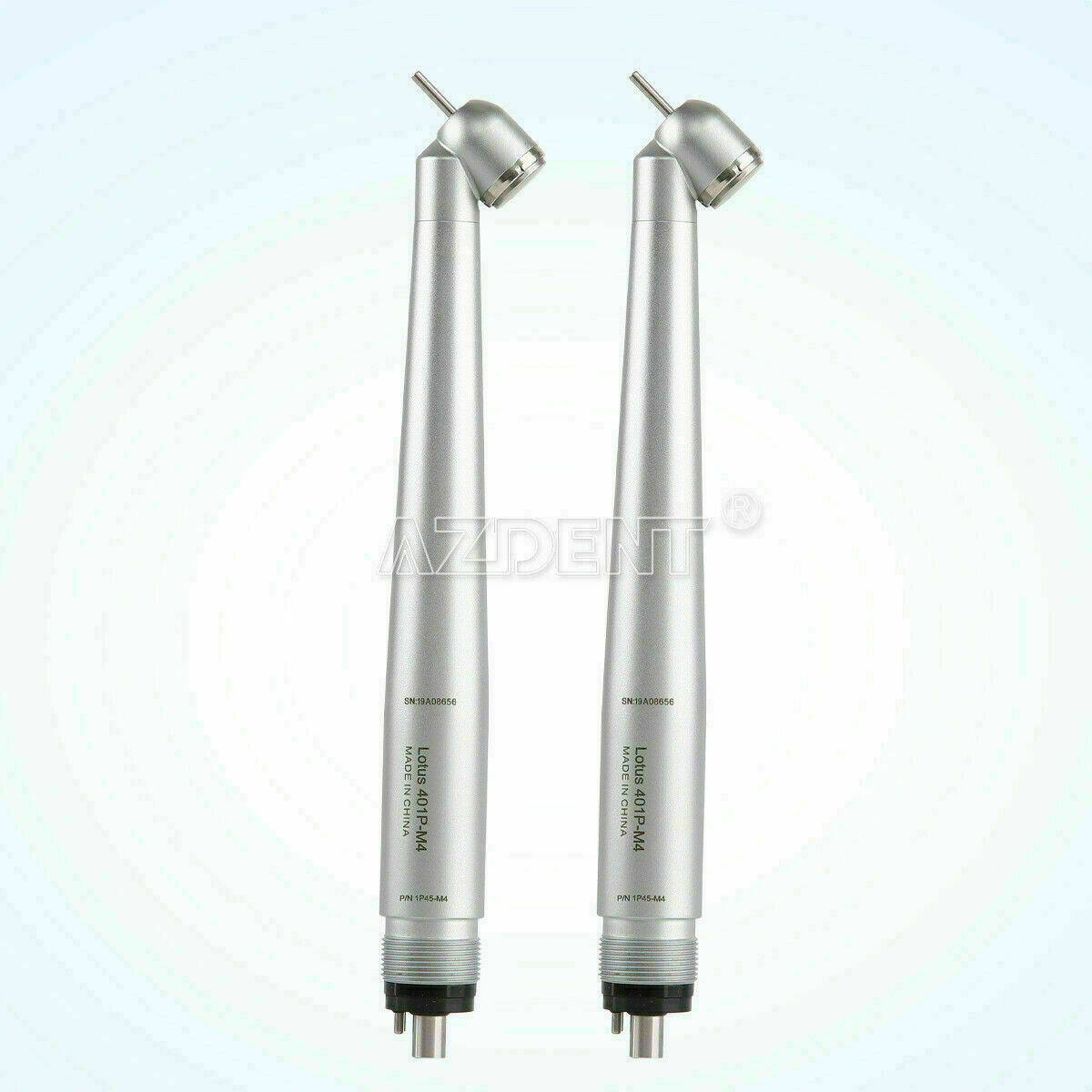 Dental 45°High Speed Handpiece 135℃ Autoclavable Single Way Spray Push Button 4H