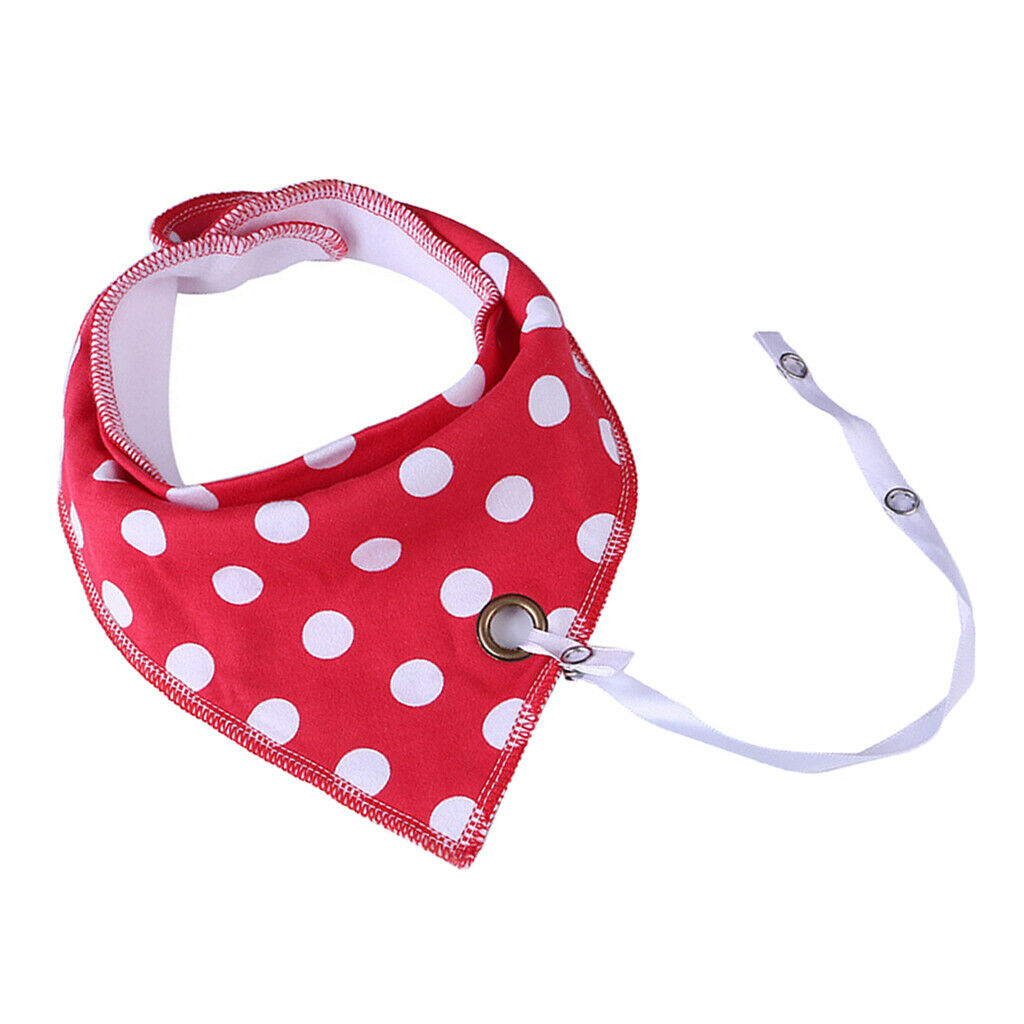 Baby Bandana Drool Bibs Toddler Cartoon Triangle Scarf Drool Feeding Bibs