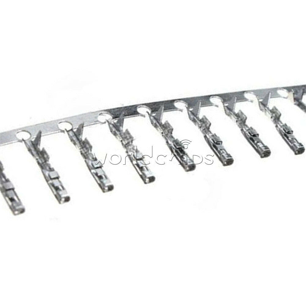 100pcs 2.54mm Dupont Jumper Wire Cable Housing Female Pin Connector Terminal