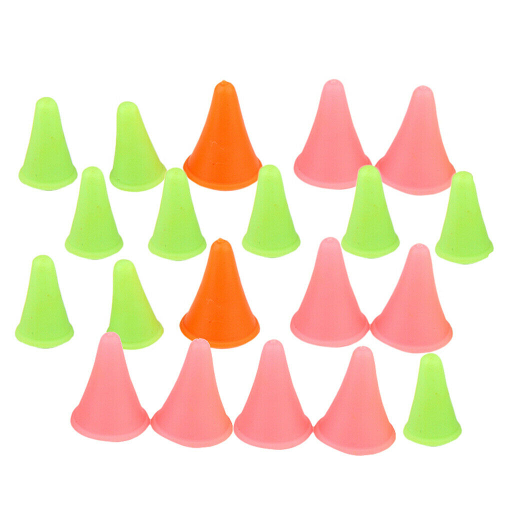 20x Plastic Large Small Size Point Protectors/Stoppers for Knitting Needles