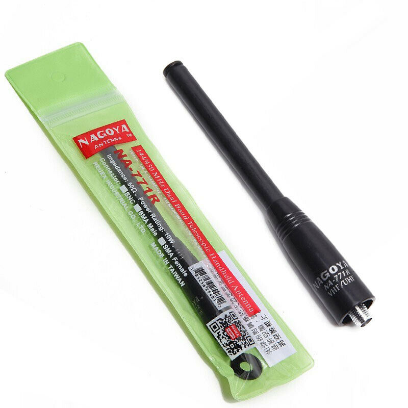 NA-771R Telescopic SMA-Female VHF/UHF Dual Band Antenna for BaoFeng UV-5R 888S