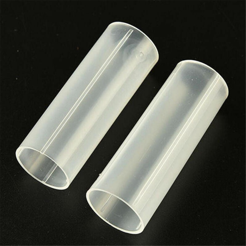 5Pcs Plastic 18650 Battery Tube Holder Case Adaptor For Flashlight Torch Lamp