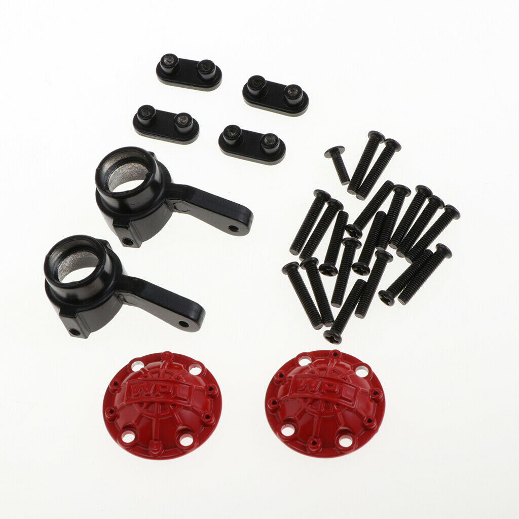 RC Front Rear Axle Housing for WPL B14 B24 B16 B36 C14 C24 C34 Military Car