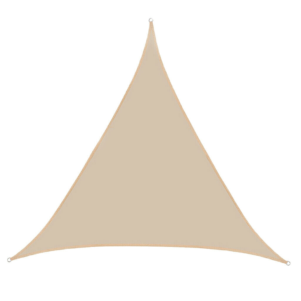 Sun Shade Sail UV Block Patio Canopy 3x3x3m for Garden Activities Beige
