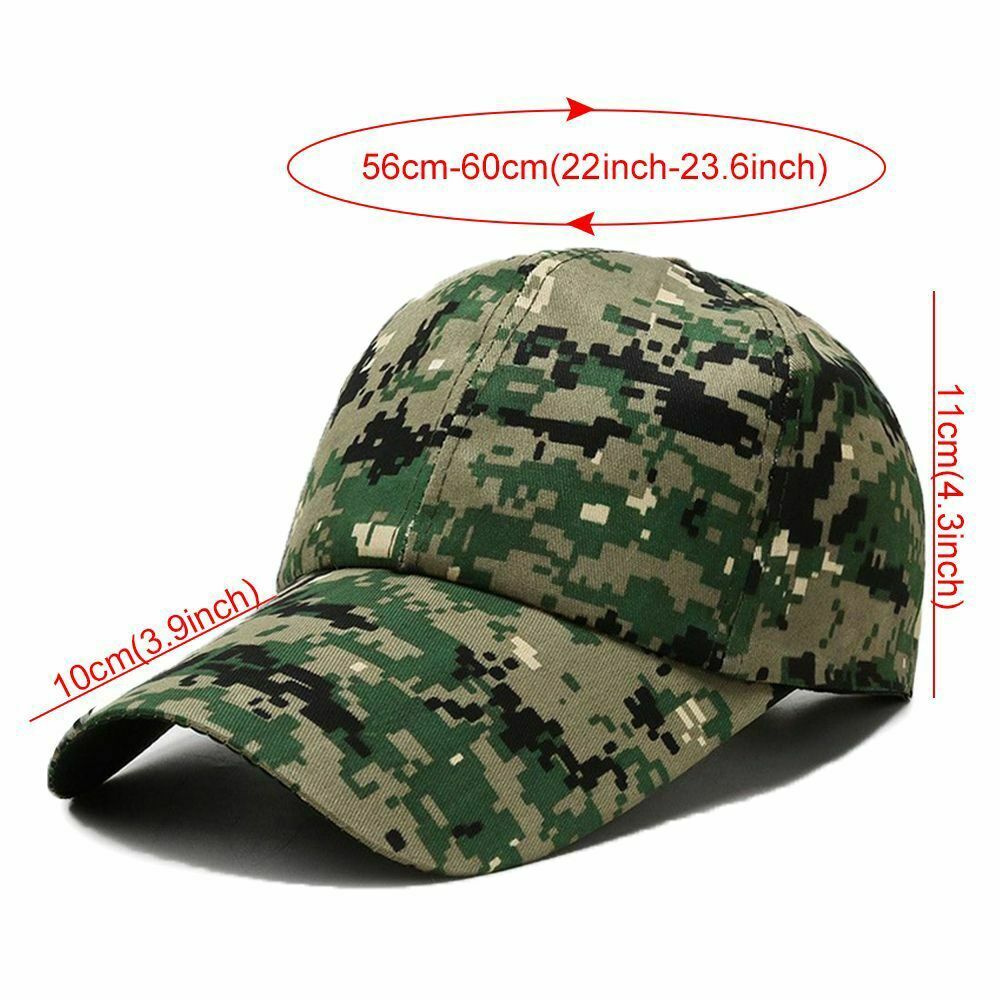 Camouflage Headwear Outdoor Military Hat Baseball Cap Snapback Sunhat