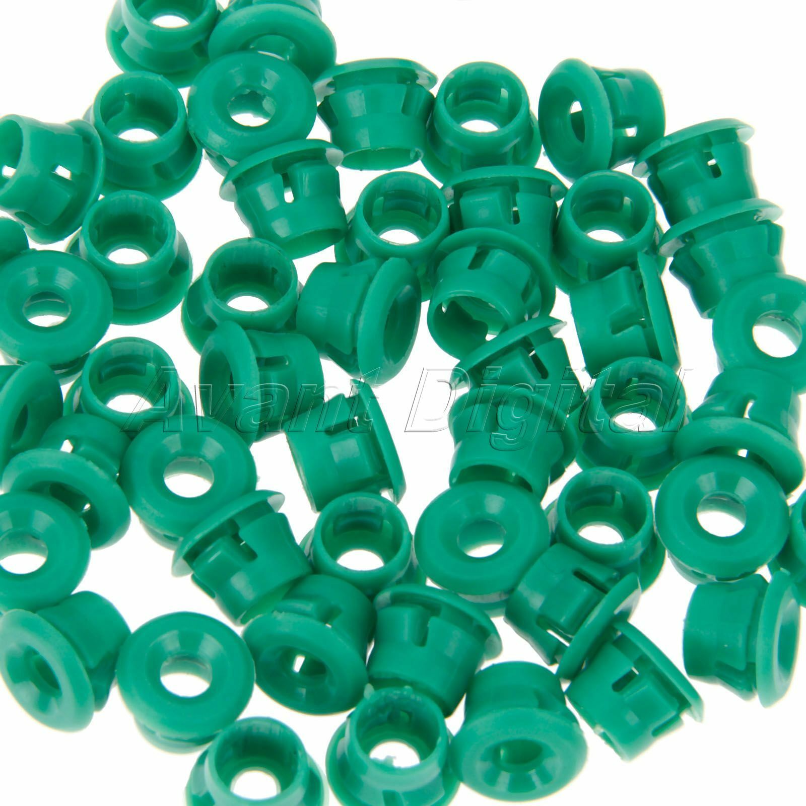 20PC Car Clips Fixings/1 set 51711932996 For E30 E32 E36 E4 ABS Plastic Green