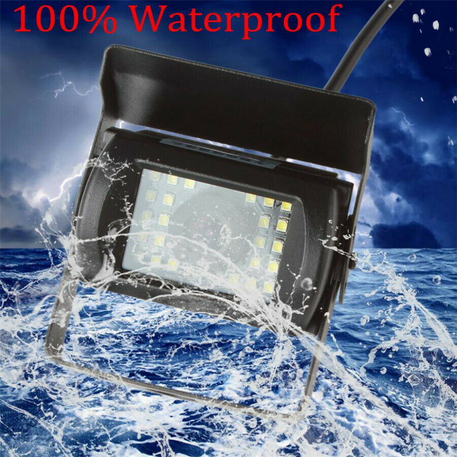 Car BUS Truck Van Rear View Camera Waterproof Anti-Shock 24 LED Nights Look